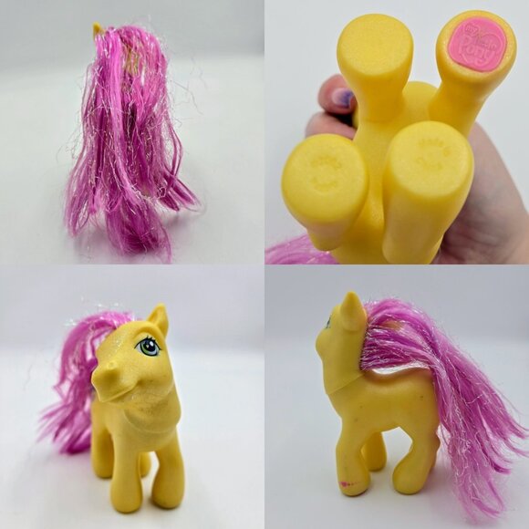 My Little Pony Star Swirl And Merryweather MLP G3 White Yellow Pink Sparkle 2002 - Picture 16 of 16